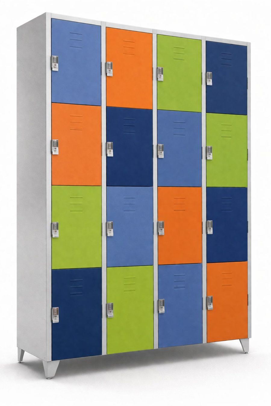 Lockers coloridos